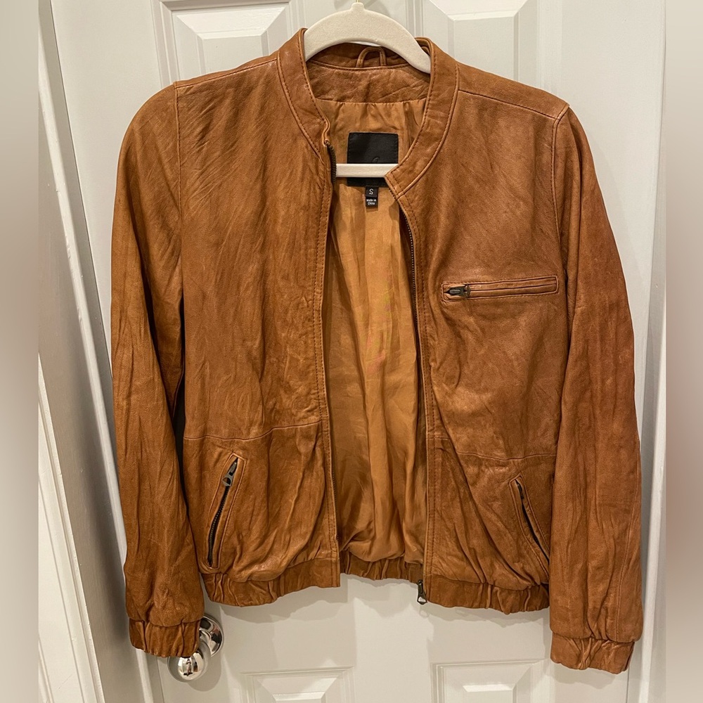 Joie Brown Leather Jacket
